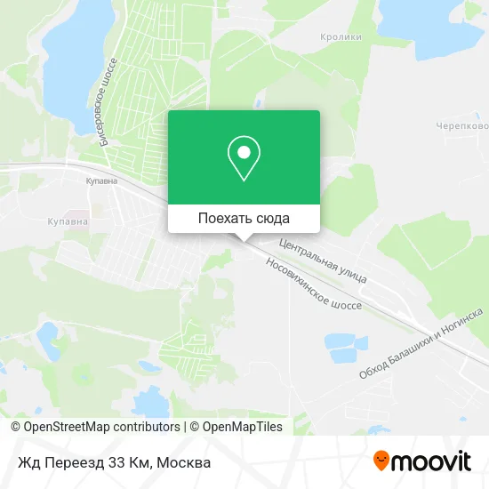 Карта Жд Переезд 33 Км
