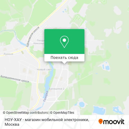Карта НОУ-ХАУ - магазин мобильной электроники