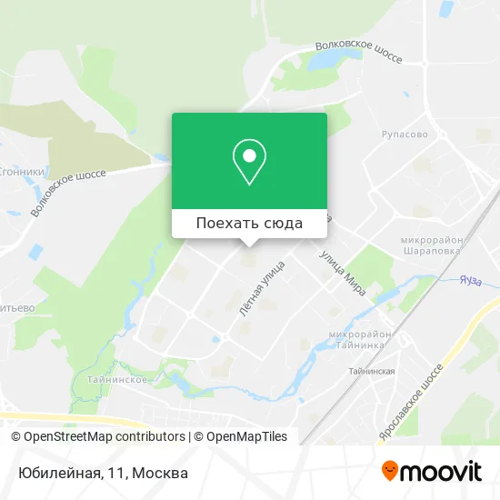 Карта Юбилейная, 11