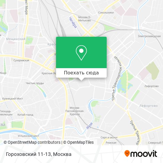 Карта Гороховский 11-13