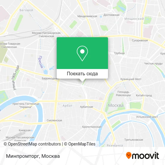 Карта Минпромторг
