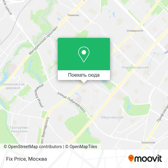 Карта Fix Price