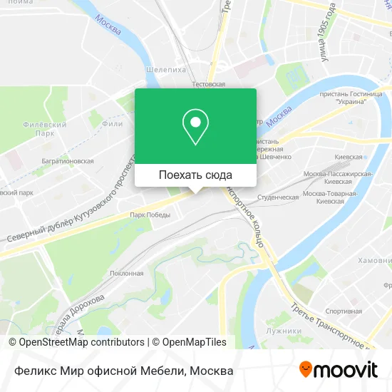 Карта Феликс Мир офисной Мебели
