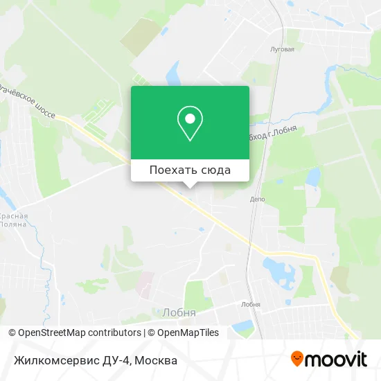 Карта Жилкомсервис ДУ-4