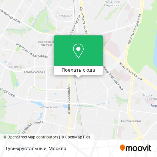 Карта Гусь-хрустальный