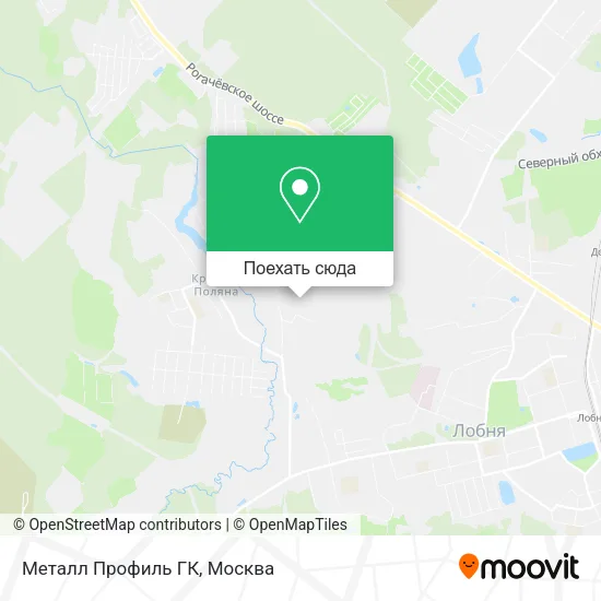 Карта Металл Профиль ГК