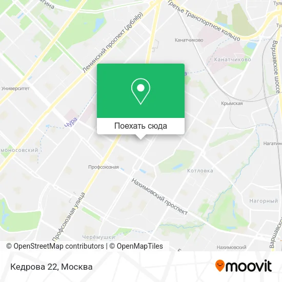 Карта Кедрова 22