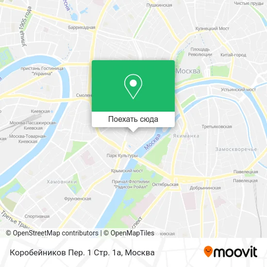 Карта Коробейников Пер. 1 Стр. 1а