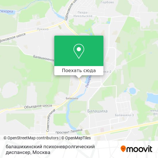 Карта балашихинский психоневролгический диспансер