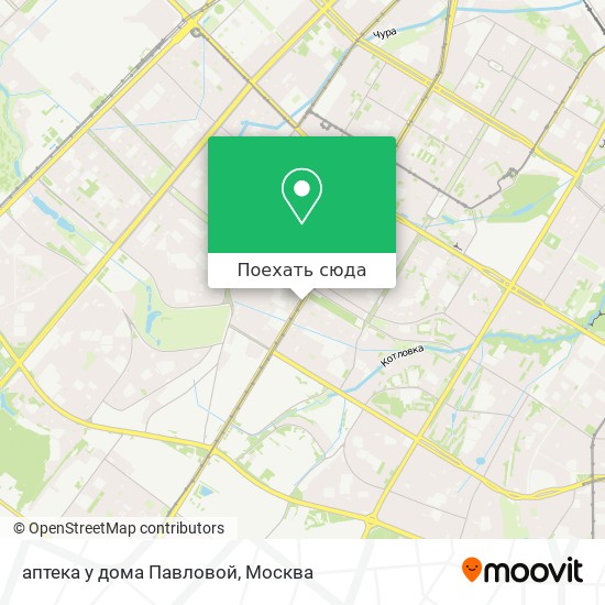 Карта аптека у дома Павловой