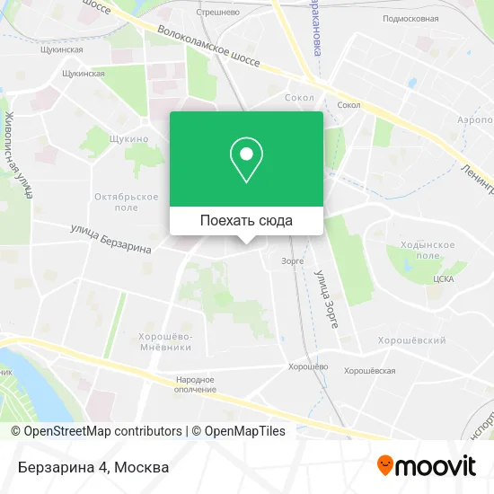 Карта Берзарина 4