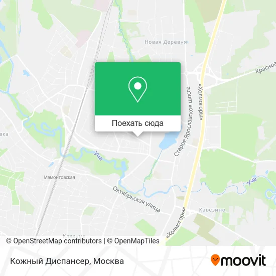 Карта Кожный Диспансер