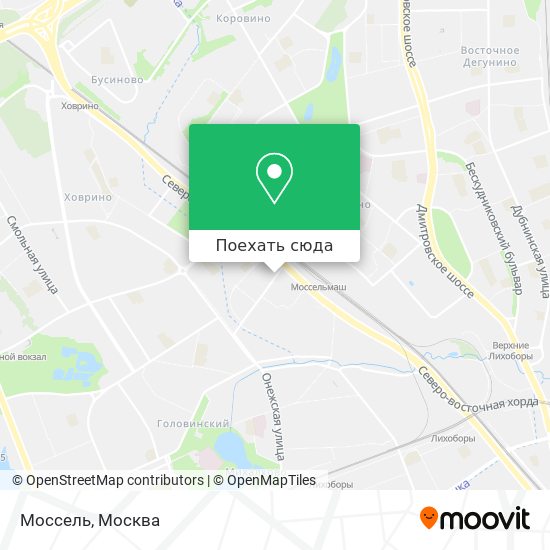 Карта Моссель