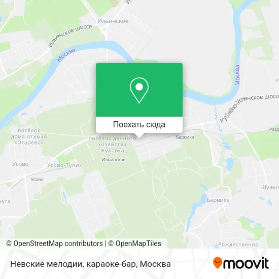 Карта Невские мелодии, караоке-бар