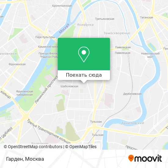 Карта Гарден