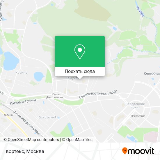 Карта вортекс