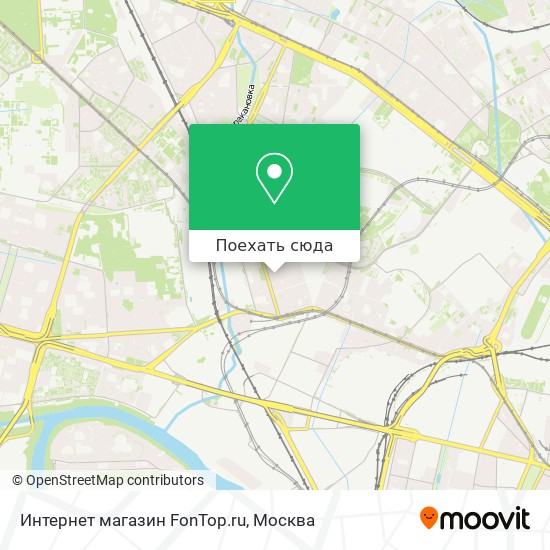 Карта Интернет магазин FonTop.ru