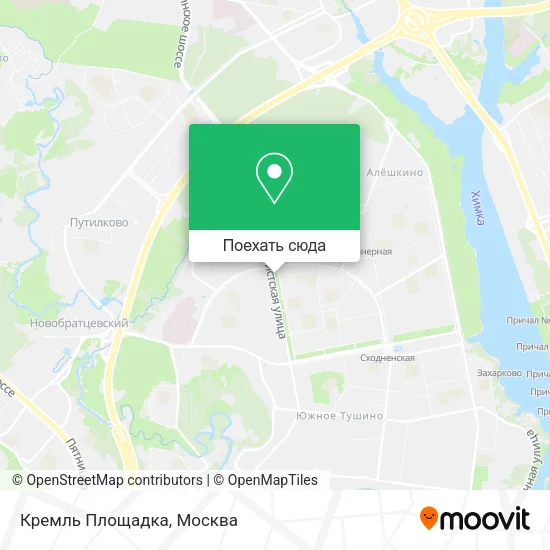 Карта Кремль Площадка
