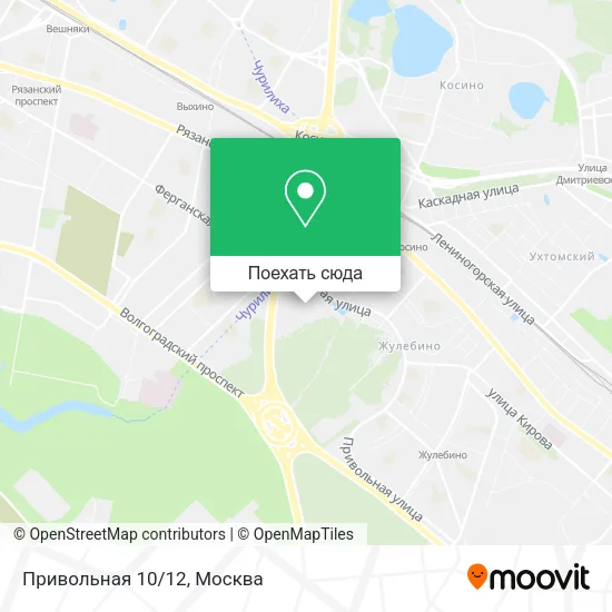 Карта Привольная 10/12