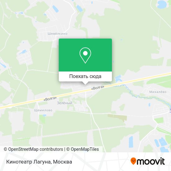 Карта Кинотеатр Лагуна