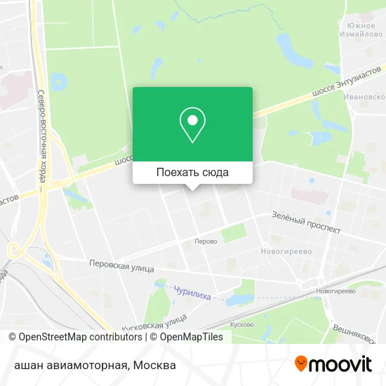 Карта ашан авиамоторная