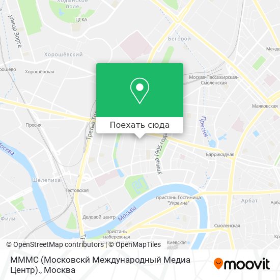 Карта МММС (Московскй Международный Медиа Центр).