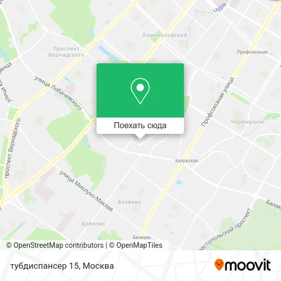 Карта тубдиспансер 15