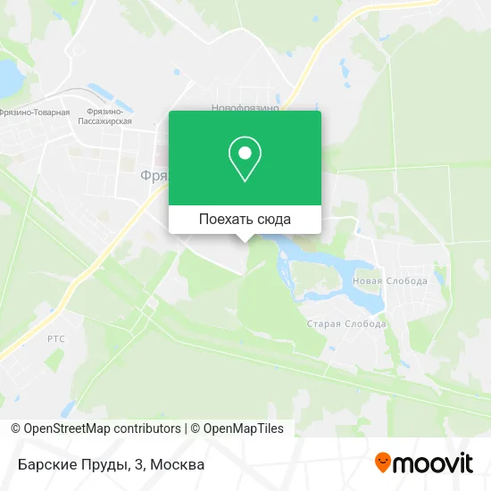 Карта Барские Пруды, 3