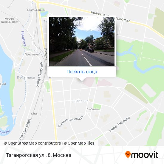 Карта Таганрогская ул., 8
