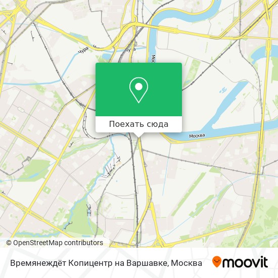 Карта Времянеждёт Копицентр на Варшавке