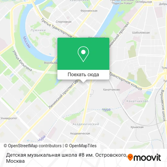 Карта Детская музыкальная школа #8 им. Островского