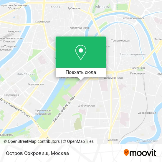 Карта Остров Сокровищ