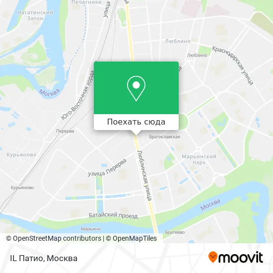 Карта IL Патио