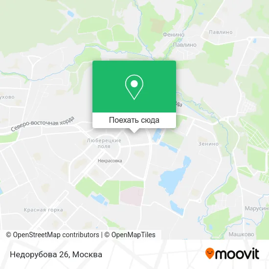 Карта Недорубова 26