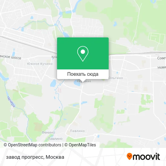 Карта завод прогресс