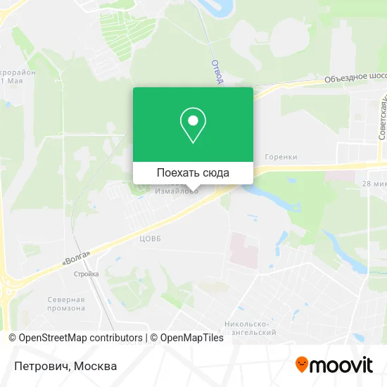 Карта Петрович