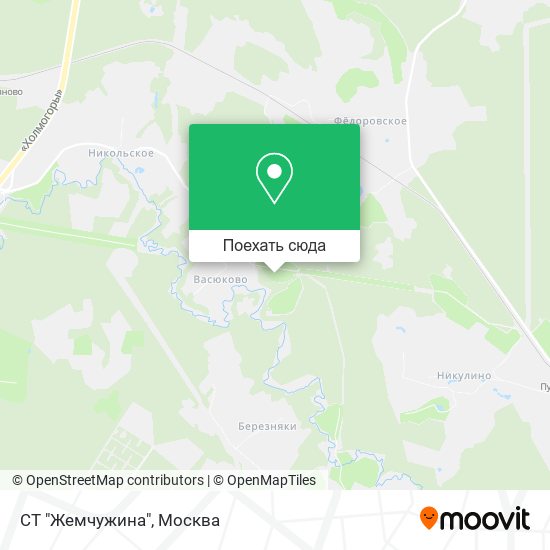 Карта СТ "Жемчужина"