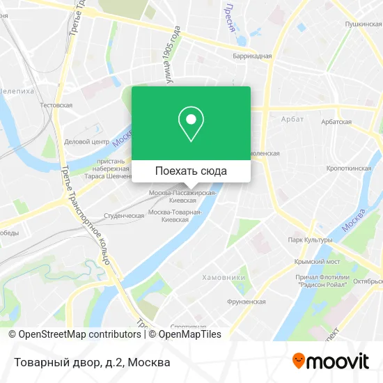 Карта Товарный двор, д.2