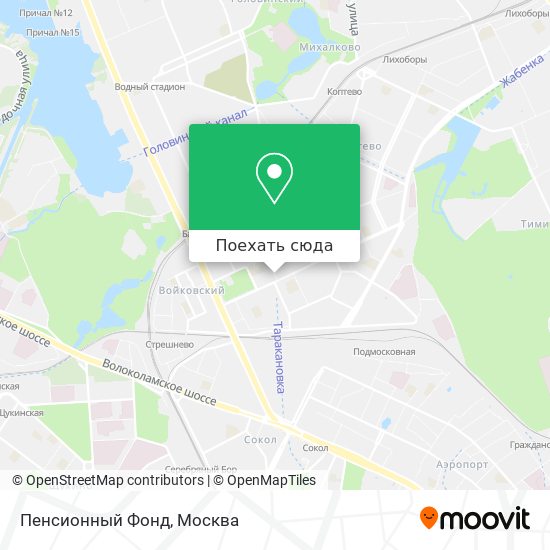 Карта Пенсионный Фонд