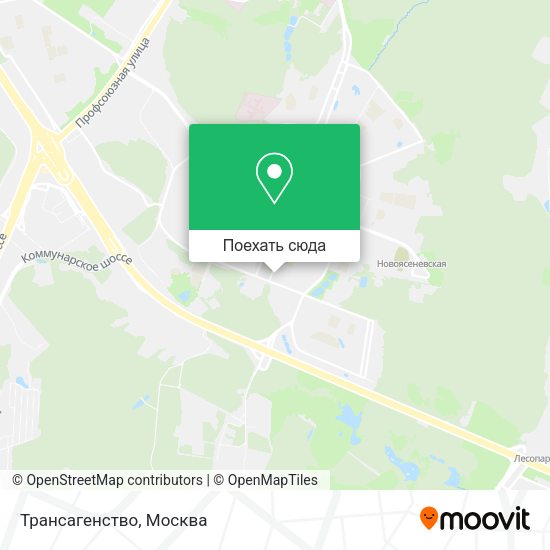 Карта Трансагенство