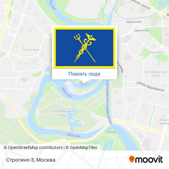 Карта Строгино-3