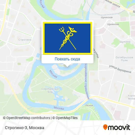 Карта Строгино-3