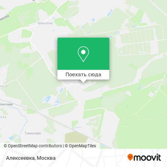 Карта Алексеевка