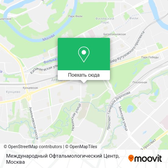 Карта Международный Офтальмологический Центр