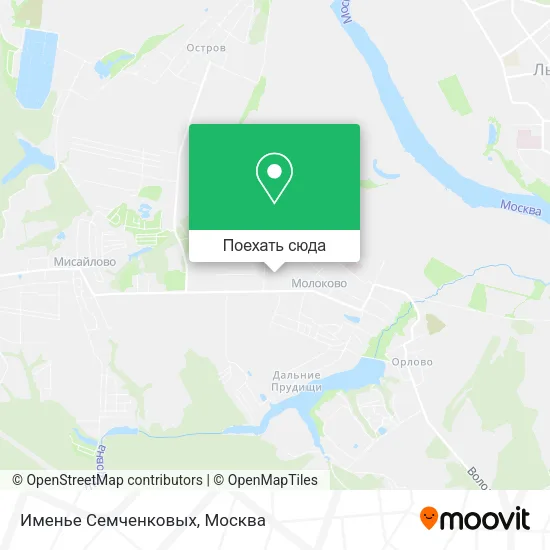 Карта Именье Семченковых