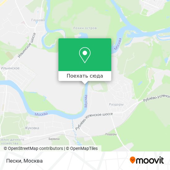 Карта Пески