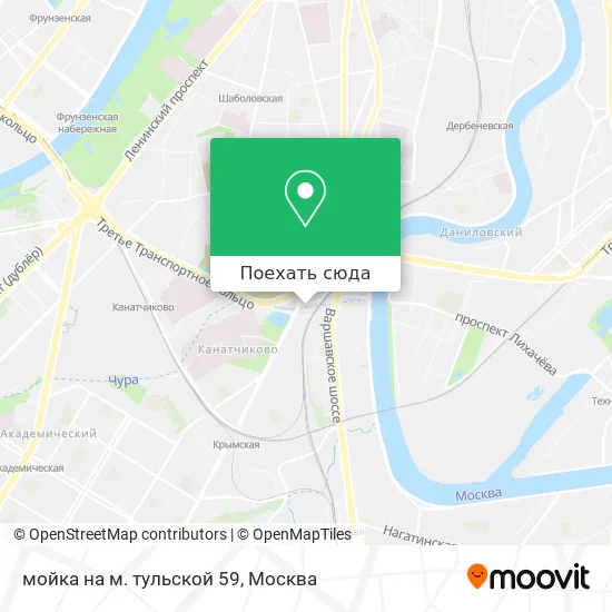 Карта мойка на м. тульской 59