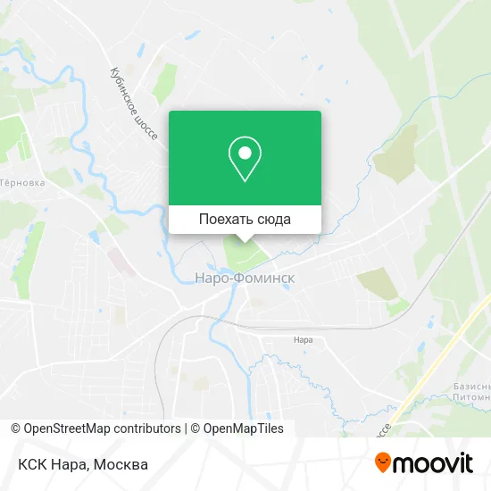 Карта КСК Нара