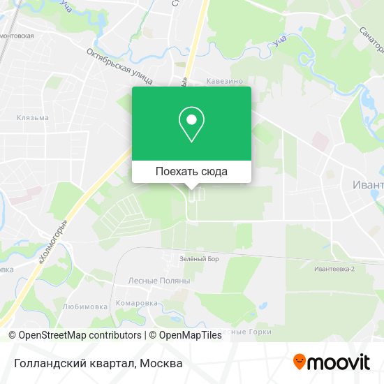 Карта Голландский квартал