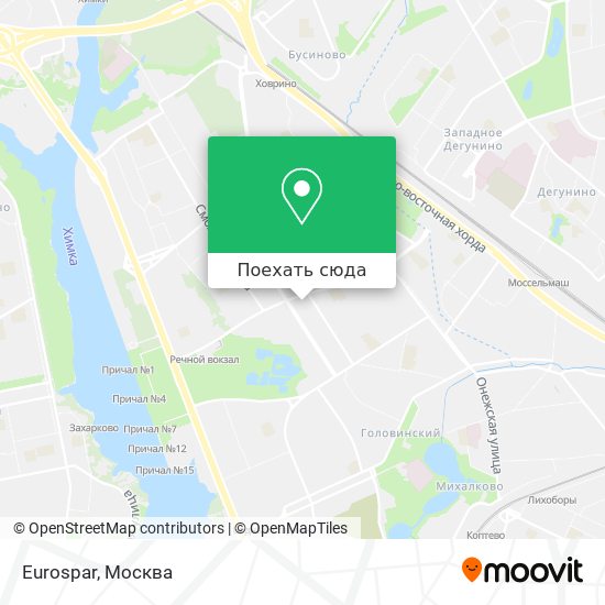 Карта Eurospar